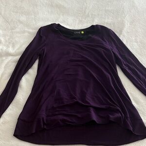 Lysse Rich Purple Long Sleeve Tee
